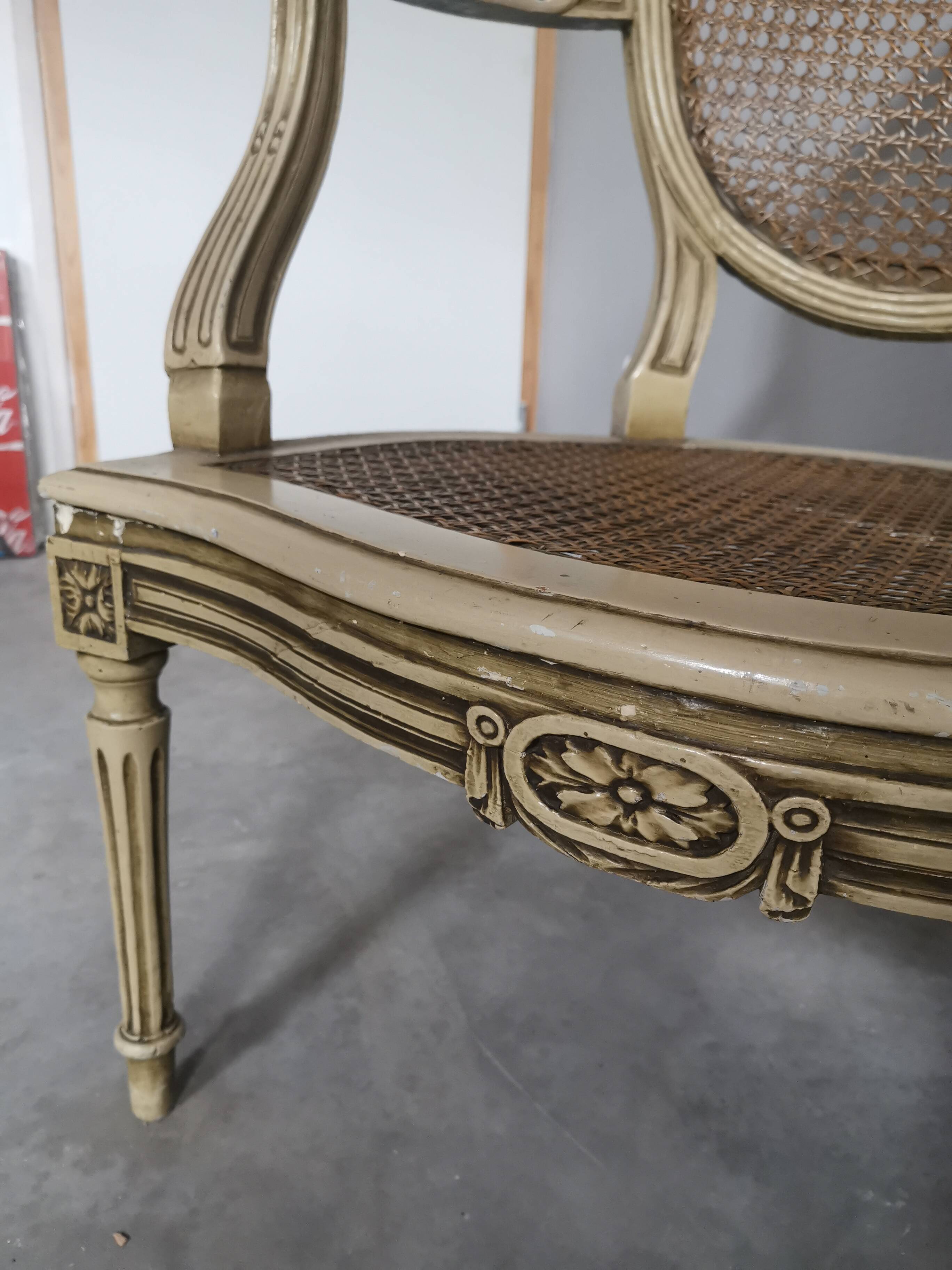 Pair of Louis XVI armchairs