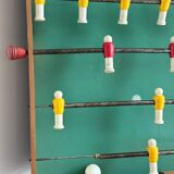 Vintage wooden folding foosball table