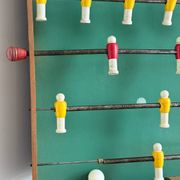 Baby-foot pliant en bois vintage