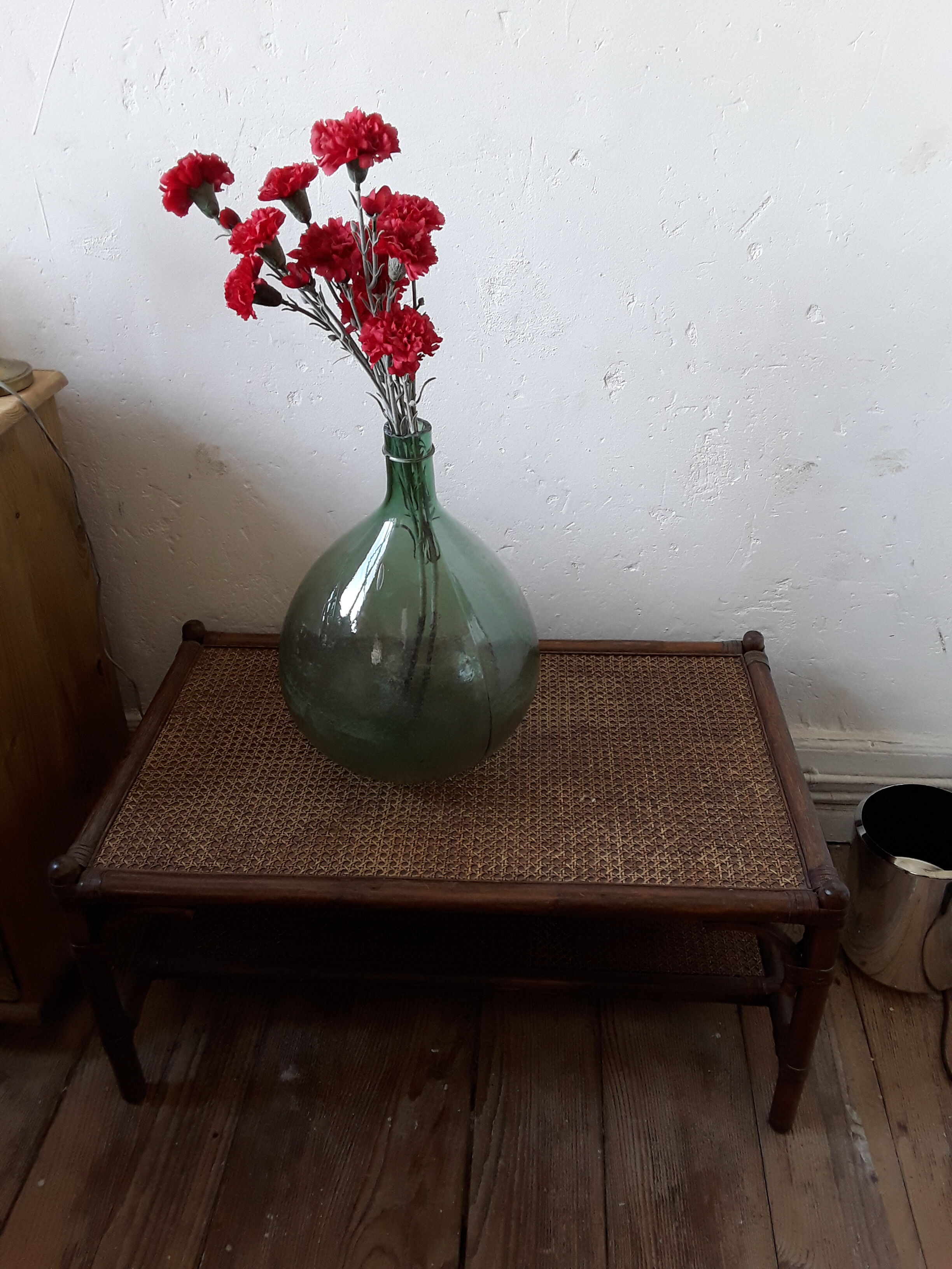 Blown glass 15 L demijohn