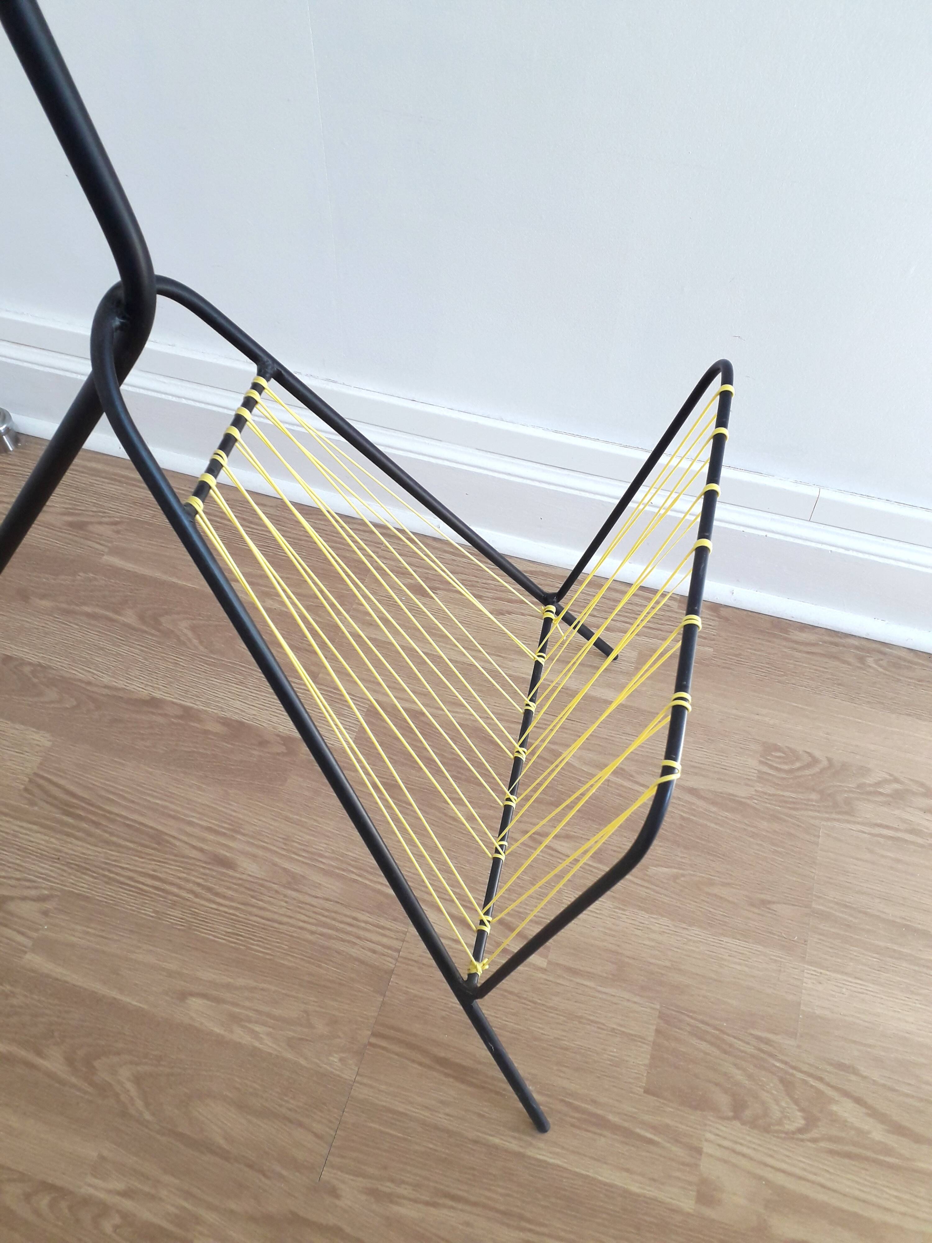 Vintage tripod floor lamp