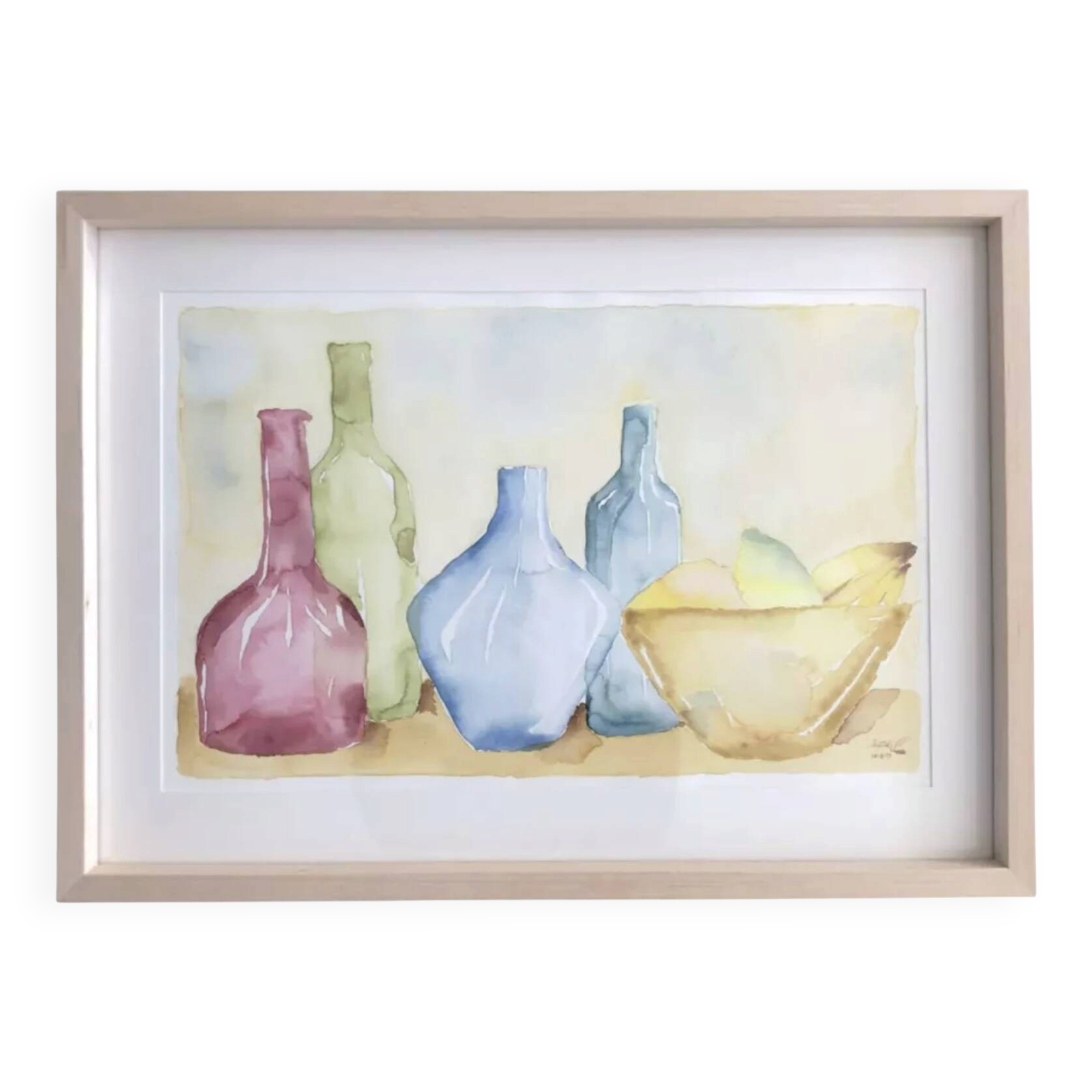 Watercolour post-impressionist, Germany 1990s