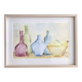 Aquarelle post impressionniste, Allemagne années 90