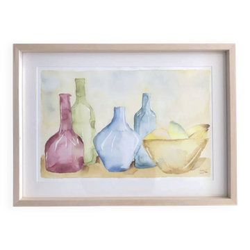 Watercolour post-impressionist, Germany 1990s