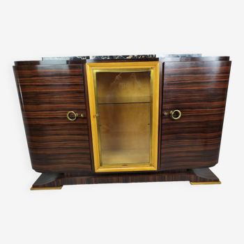 Macassar art deco sideboard