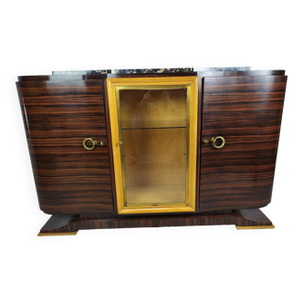 Macassar art deco sideboard