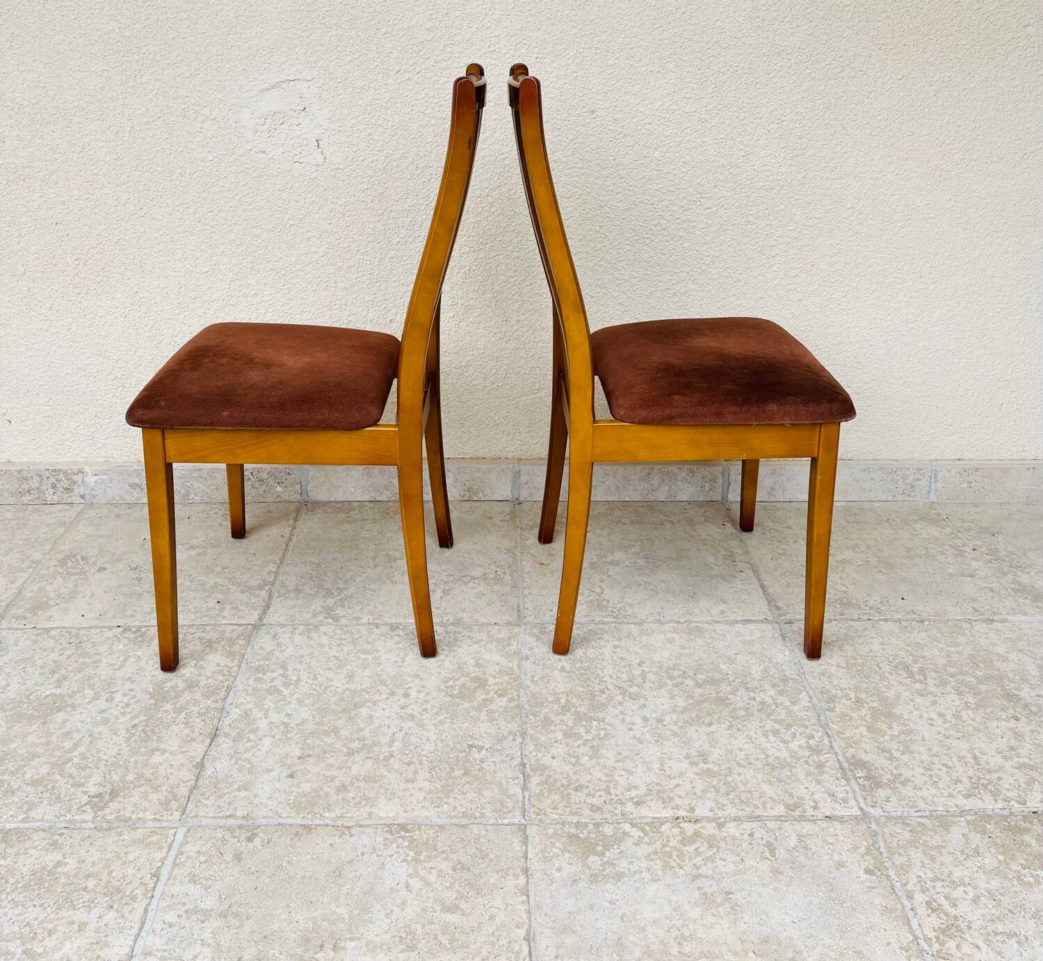 2 chaises scandinave 1960