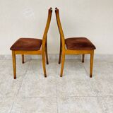 2 chaises scandinave 1960