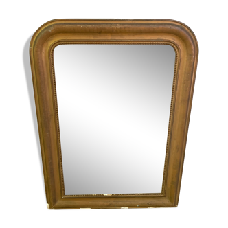 Miroir Louis Philippe doré 93x69 cm