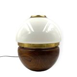 Luigi Caccia Dominioni, rare table lamp, Azucena Italy, 1970s