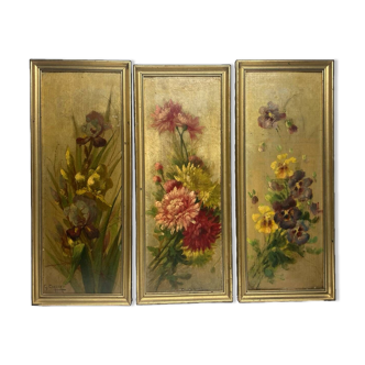 Three paintings Gaston Corbier