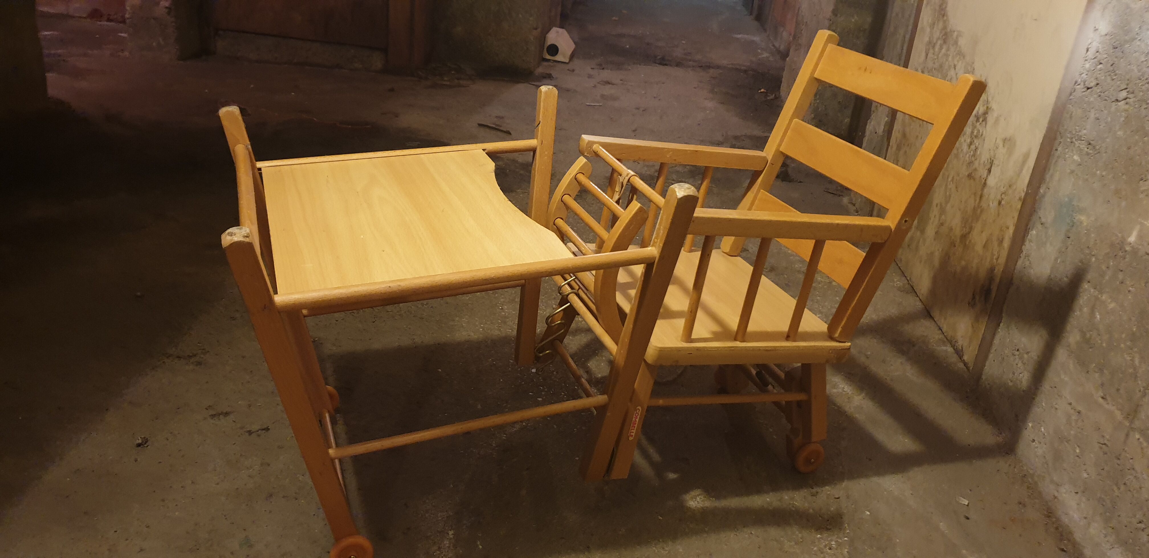 High chair for children 1960