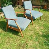 Pair of vintage armchairs