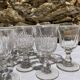 Verres à porto , anciens verres apéritif
