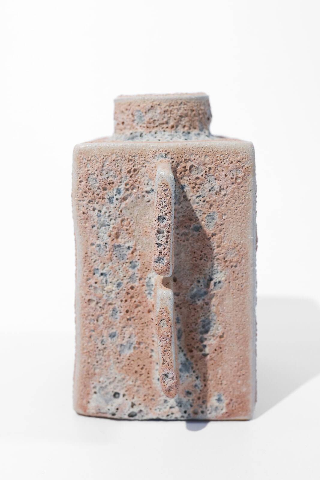 Ceramic Vase Cuubik - Small Lichen