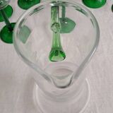 Carafe and balloon glasses for Alsace wine