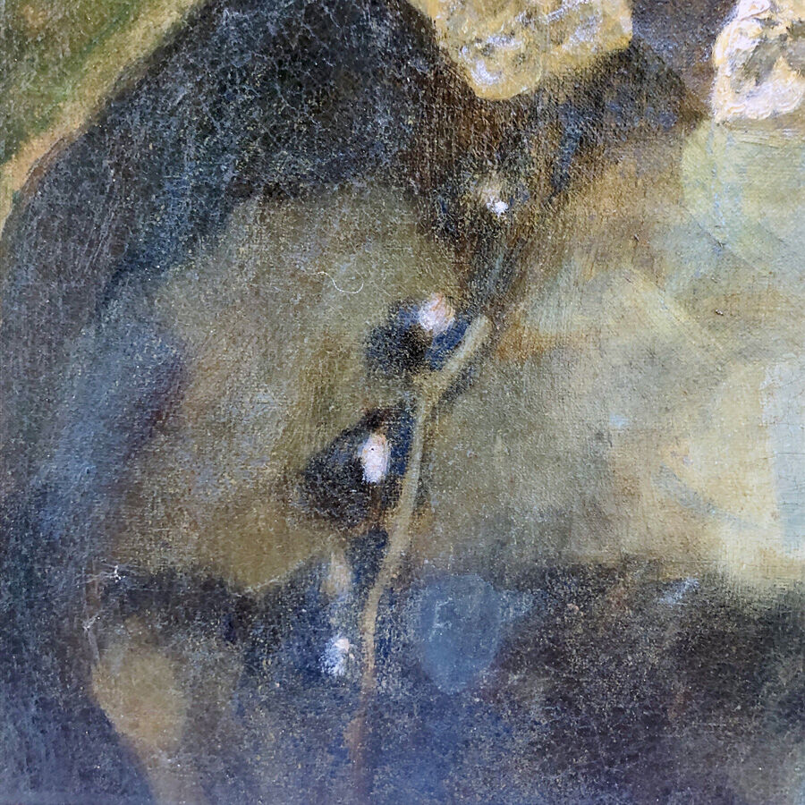 Table XIXth "Portrait of the young woman"