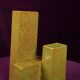 Geometric Twin-Column Ceramic Vase Space Age, Italy 1970