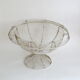 Vintage braided wire fruit basket