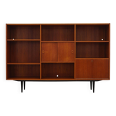 Teak bookcase, Danish design, 1970s, production: Denmark