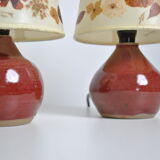 Pair of bedside lamps 1970