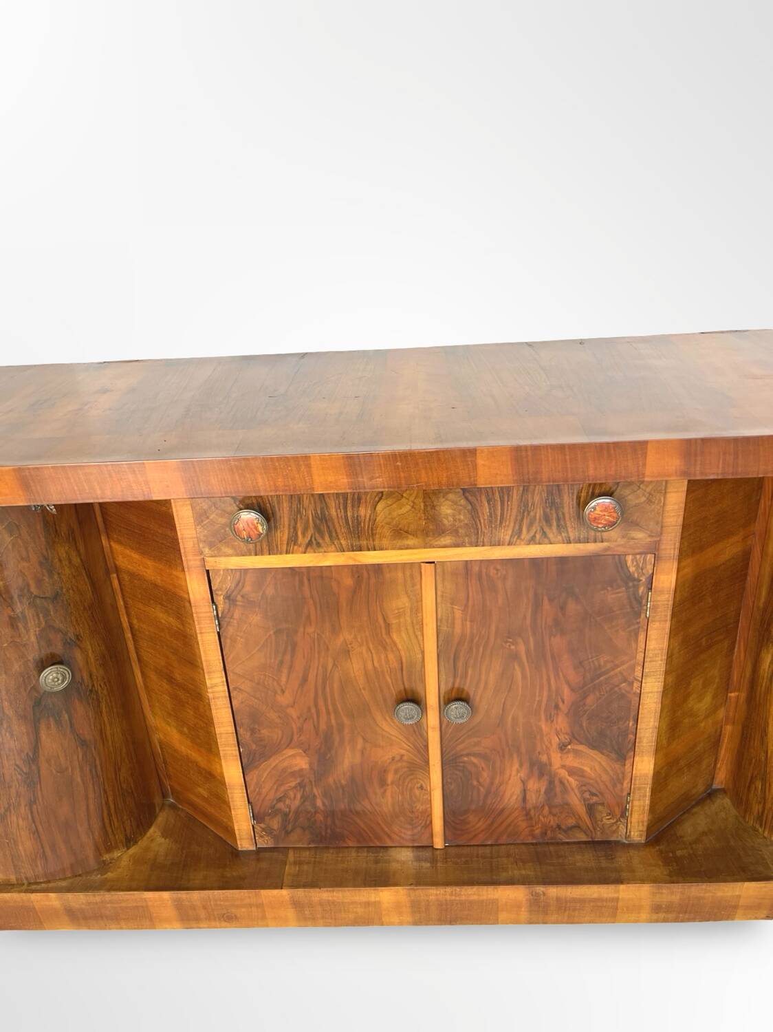 Impressionnant buffet Art déco italien des années 1930/1940