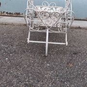 Wrought iron planter 1950