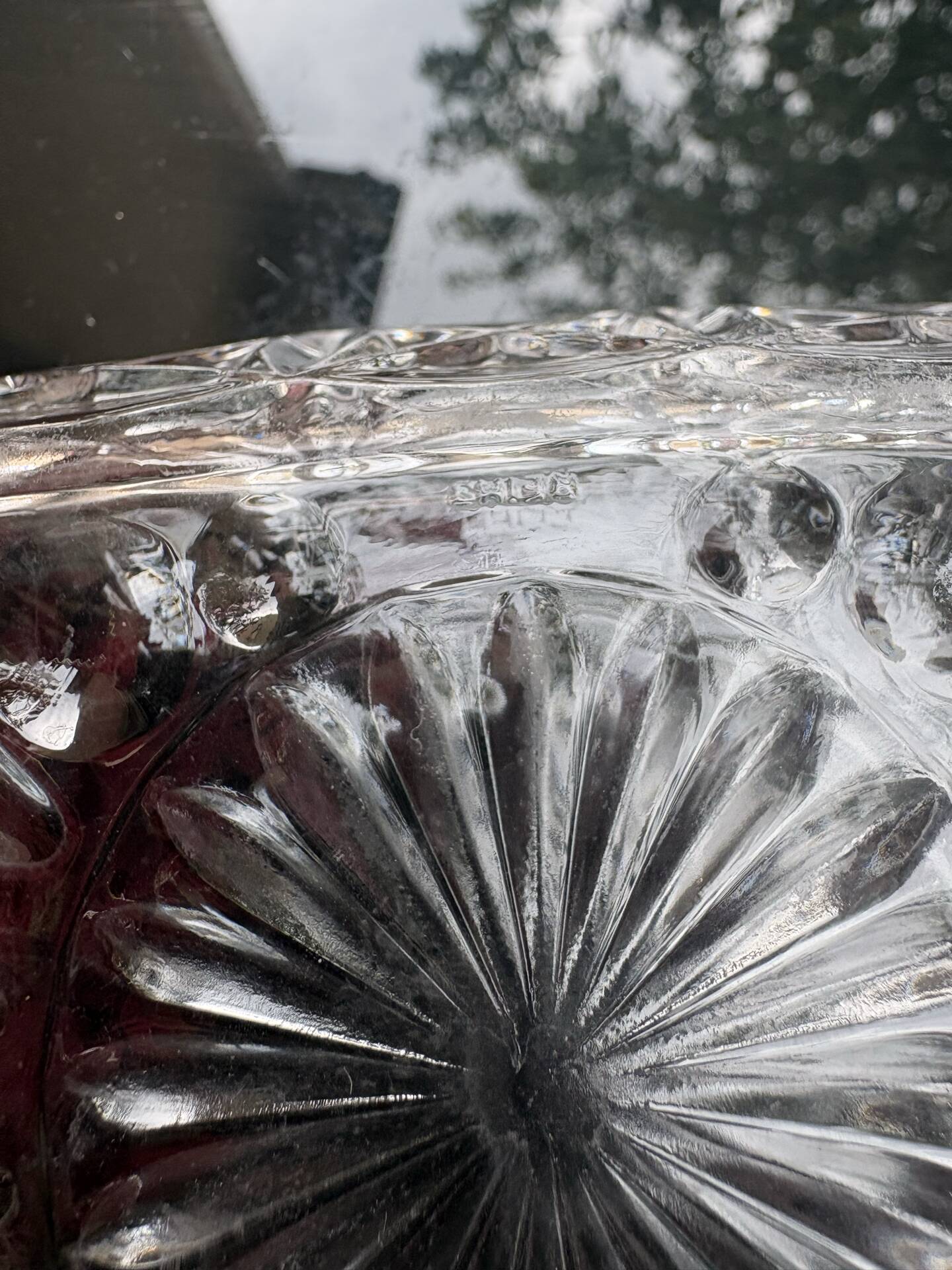 Vintage butter dish