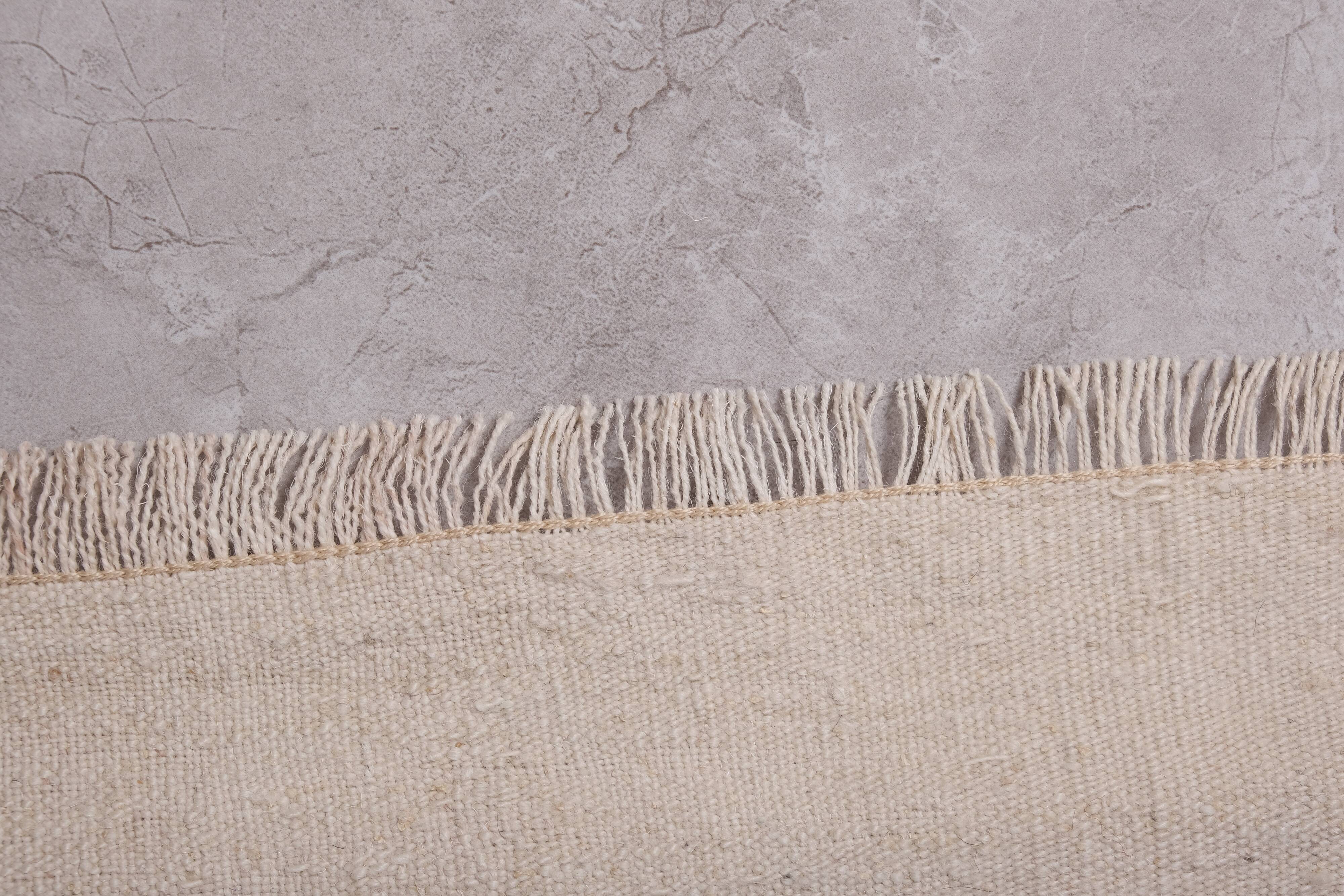 Vintage Turkish rug from Oushak, hand-woven 76x610 cm