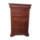 Chest 5 drawers in Cherry