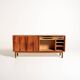 Scandinavian Rosewood Sideboard, 1970s