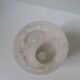 Vintage molded art deco glass lamp globe