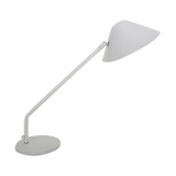 White metal Hala desk light, The Netherlands 1970