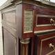 Semainier in trompe l'oeil Safe furniture of Napoleon III style Mahogany XX century