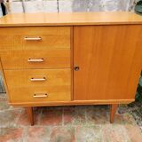 Buffet vintage miel dorée