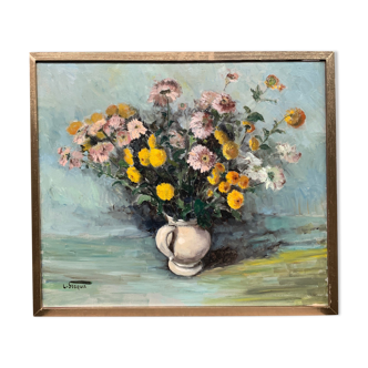 Painting, Still life with flowers