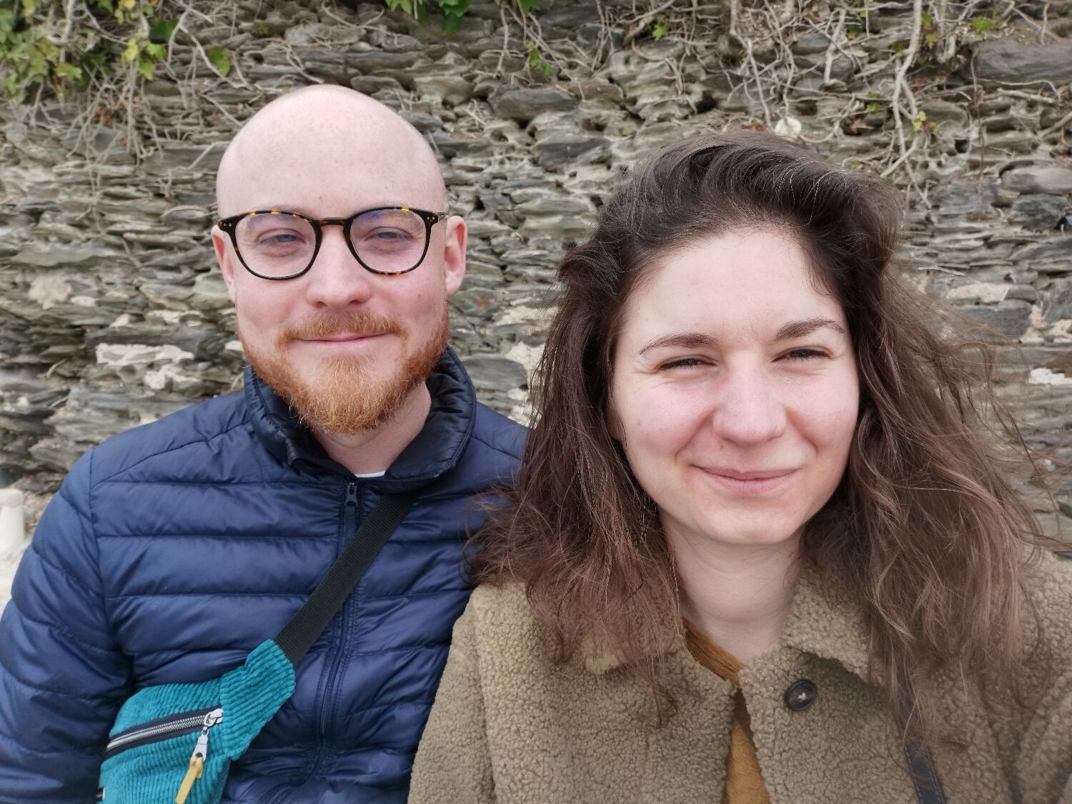 Vintage molded globe glass wall lamp