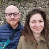 Vintage molded globe glass wall lamp