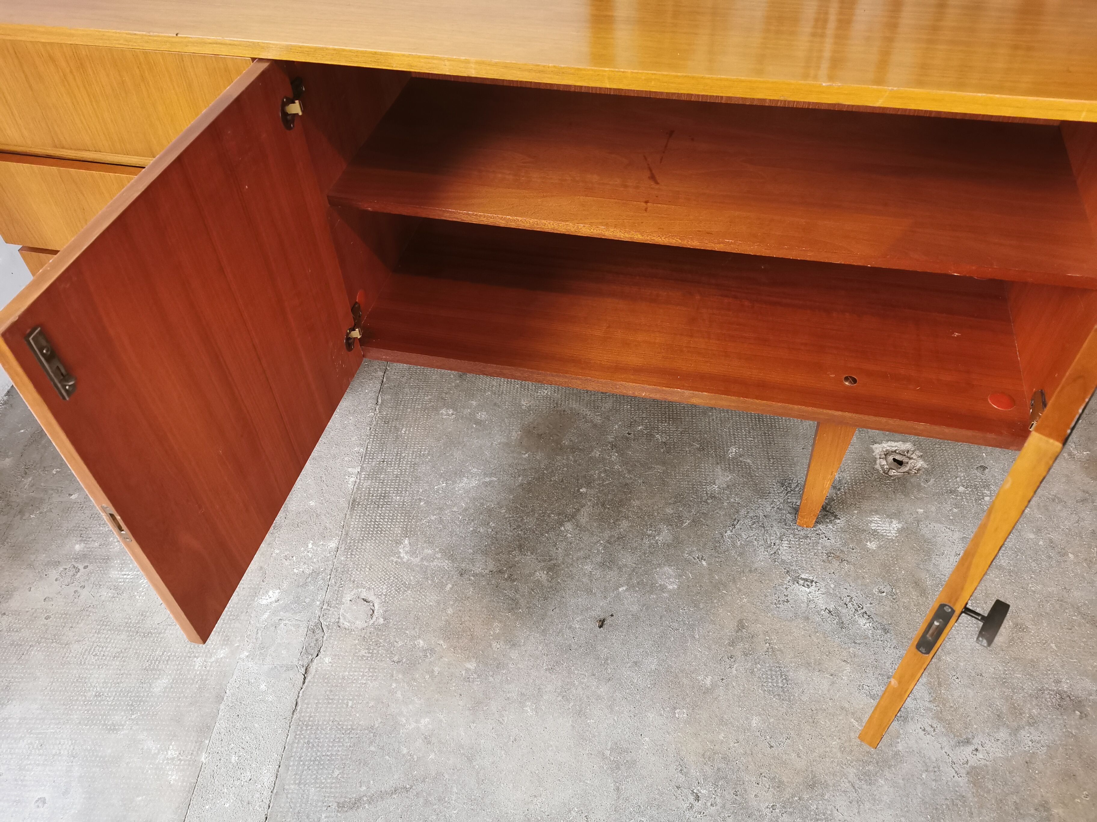 Vintage sideboard of the 60s Scandinavian style