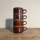 Tasses à café rétro