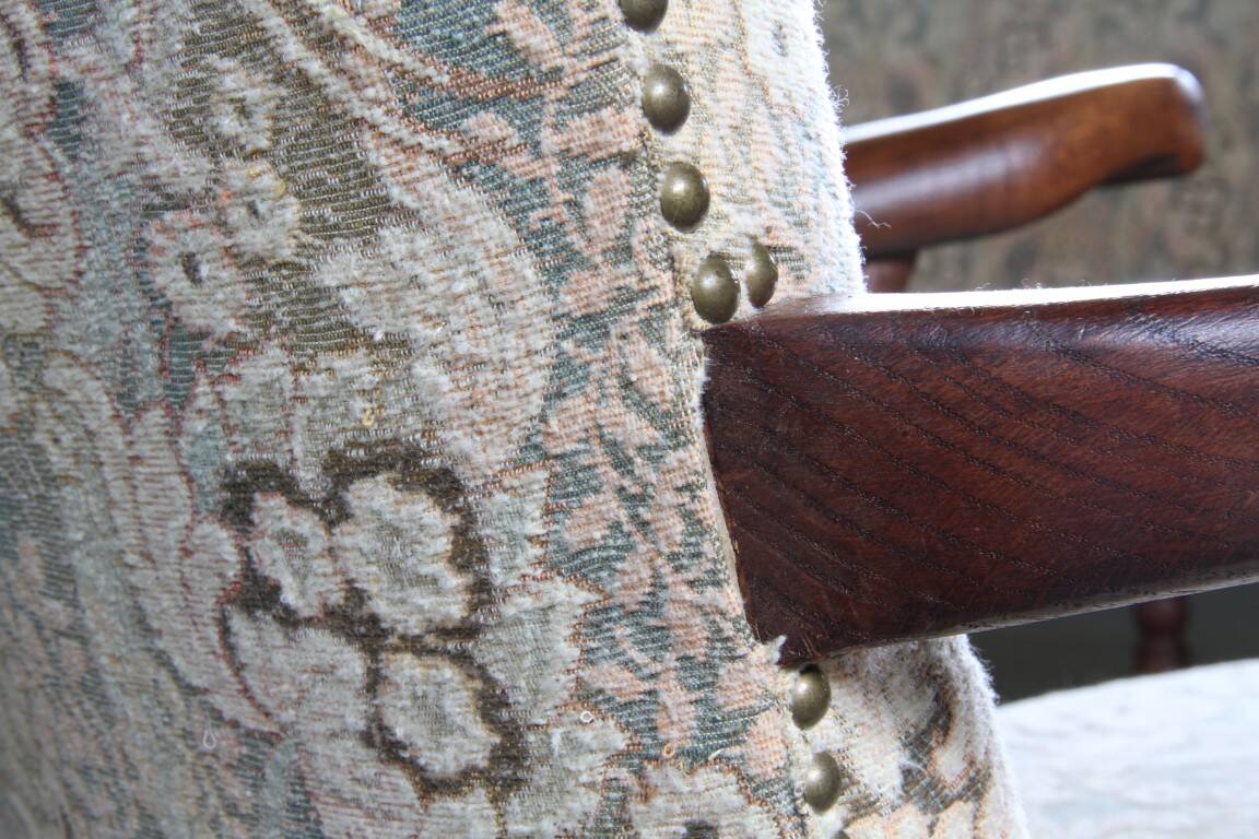 Vintage Danish Art Deco Sofa in Oak - 1940s