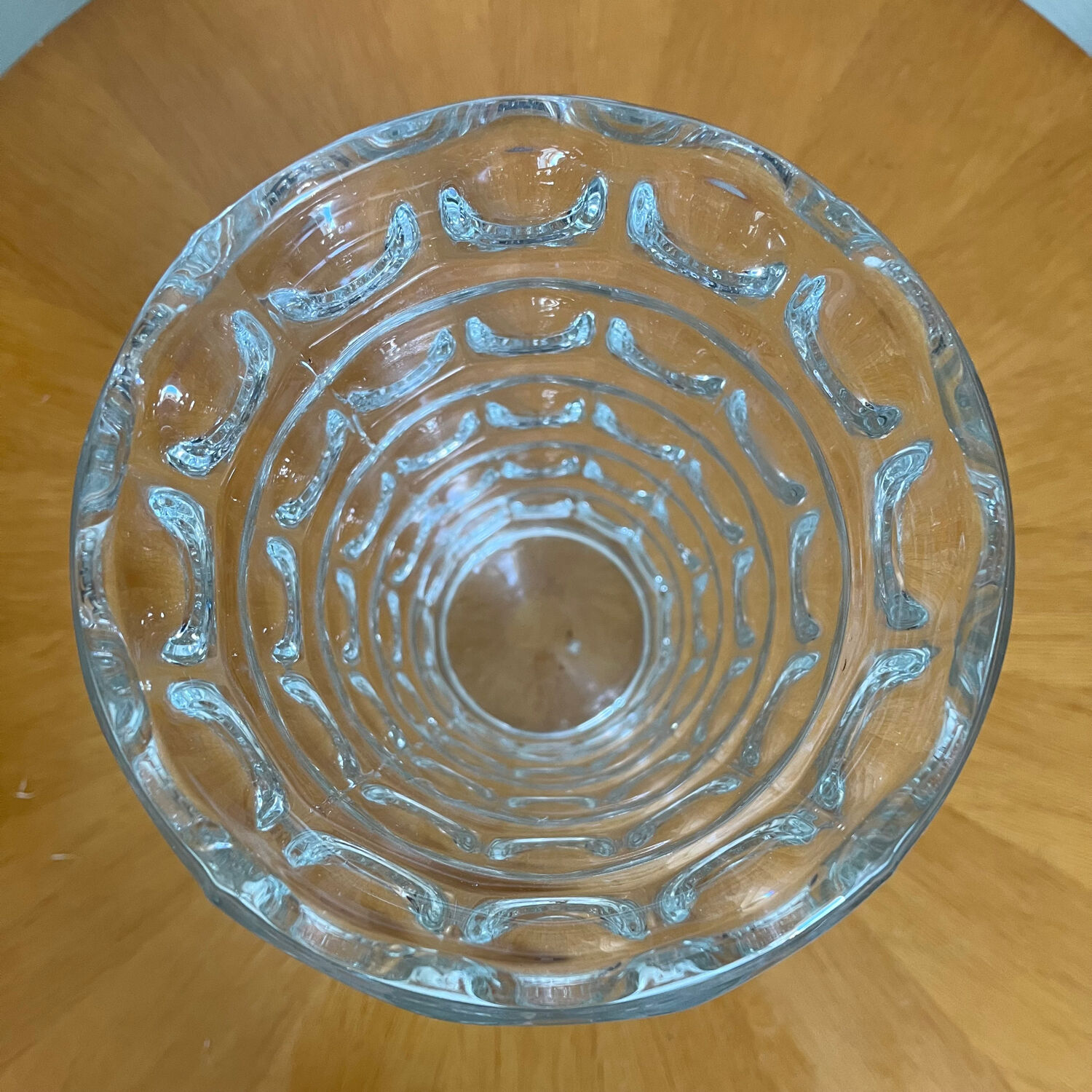 Vintage glass vase from the 1950s/60s