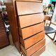 Ancien chiffonnier vintage 6 tiroirs
