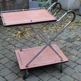 Rolling trolley with removable tray