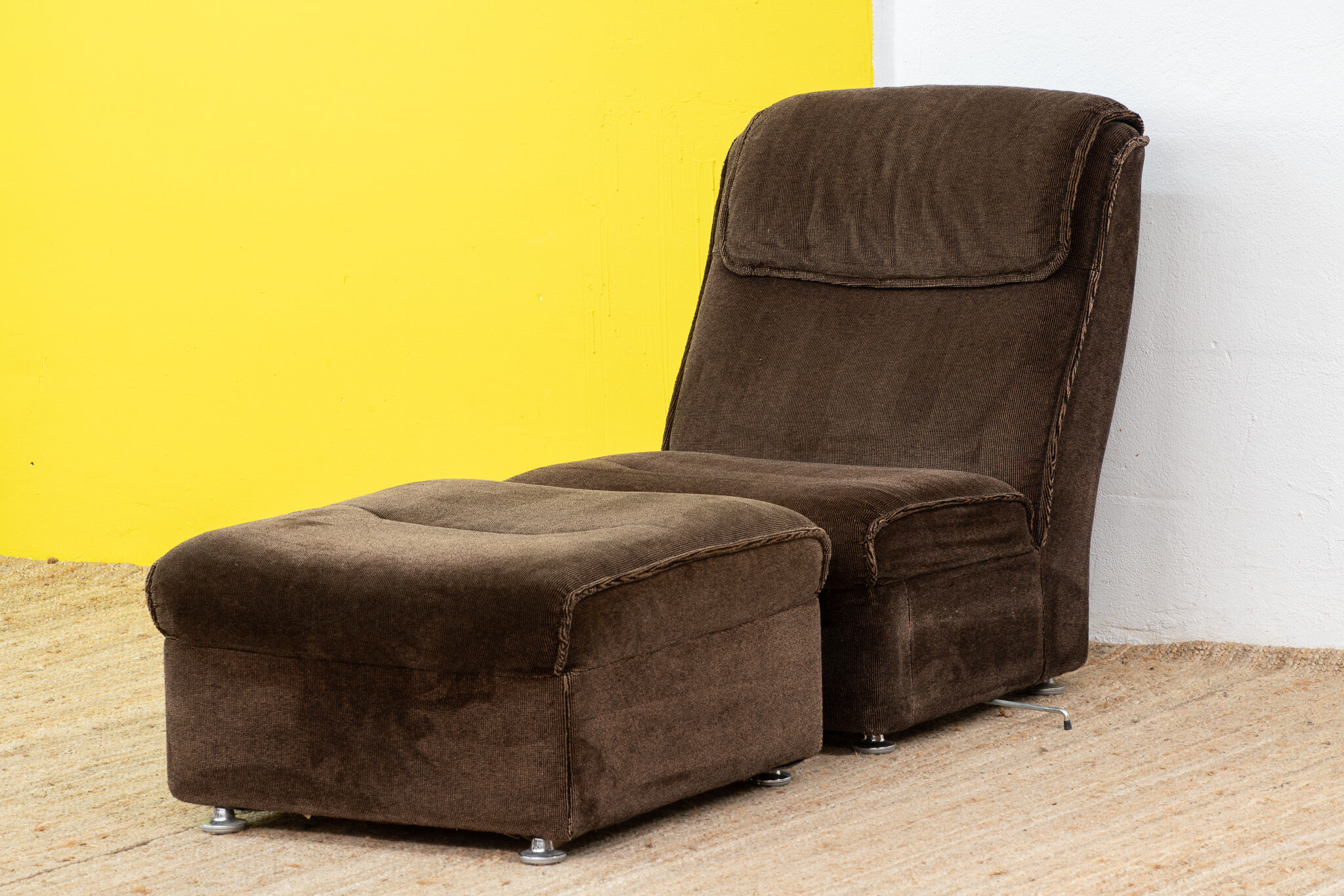 Vintage Scandinavian fireside chair