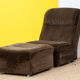 Vintage Scandinavian fireside chair