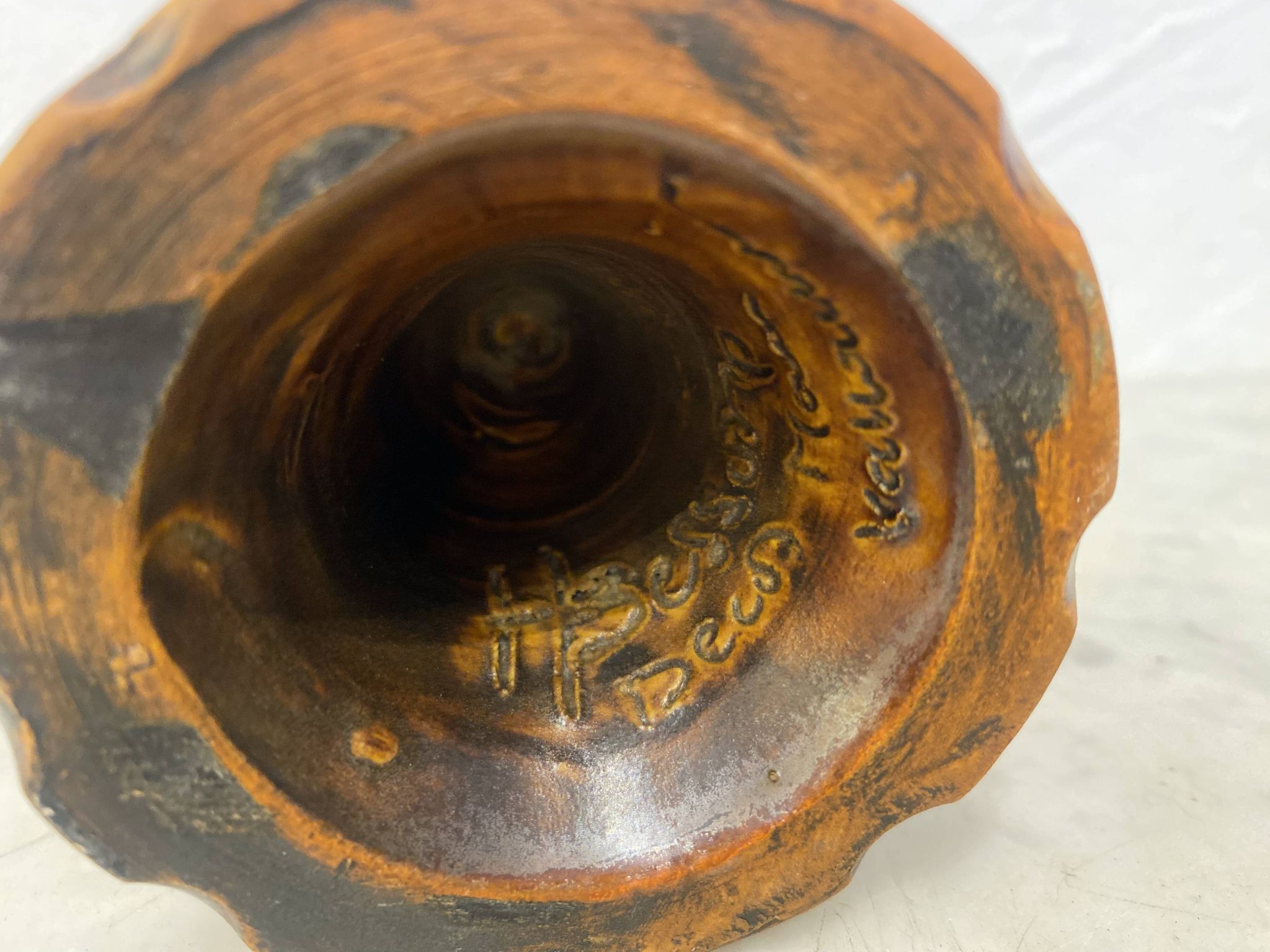 Service - ceramic - H. Bessone - Vallauris - France - 20th century
