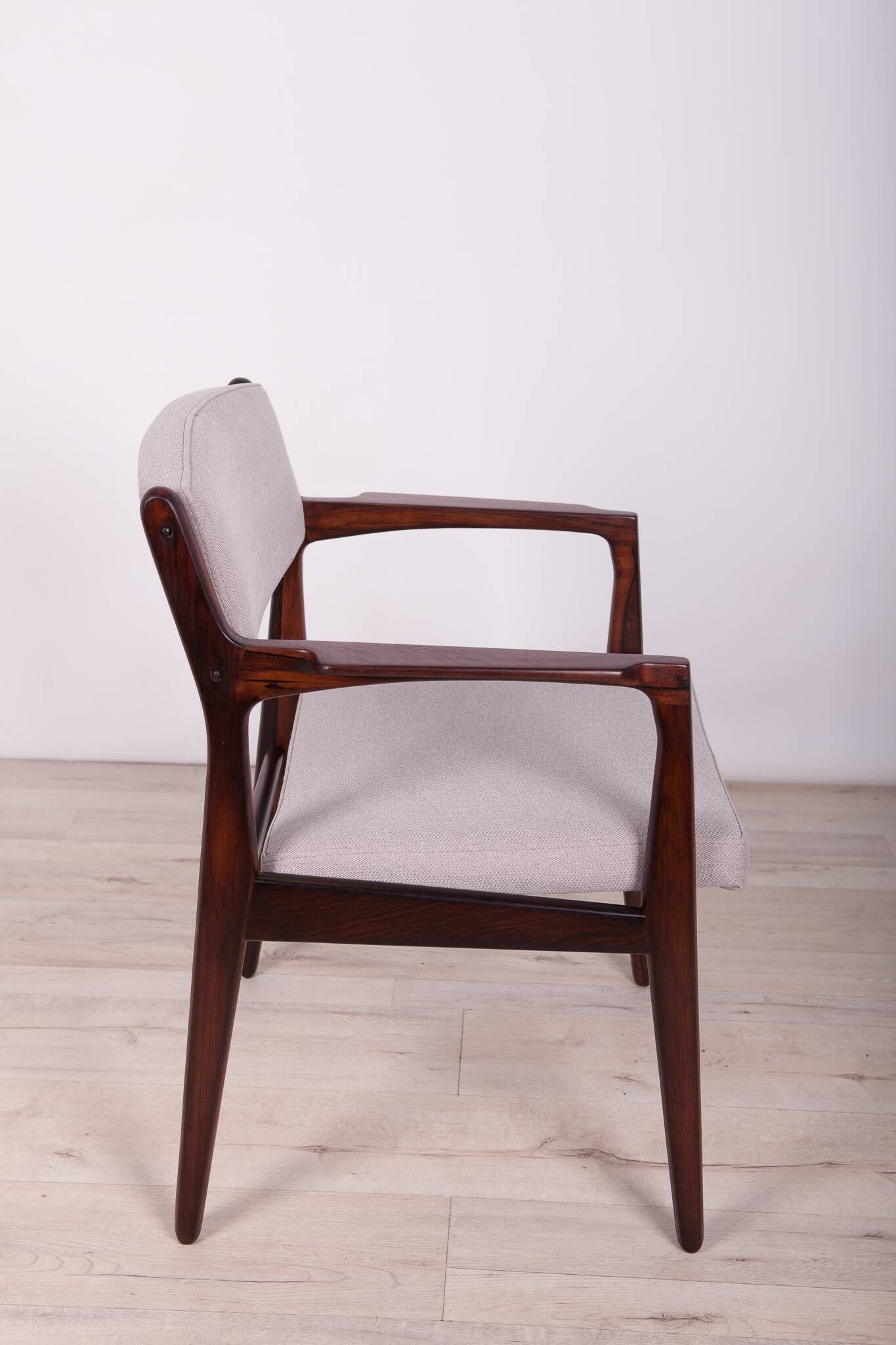 Rosewood Armchairs by Erik Buch for Ørum Møbelfabrik, 1960s, Set of 4