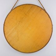 Mid-century wall mirror in teak, Italy, 1960s