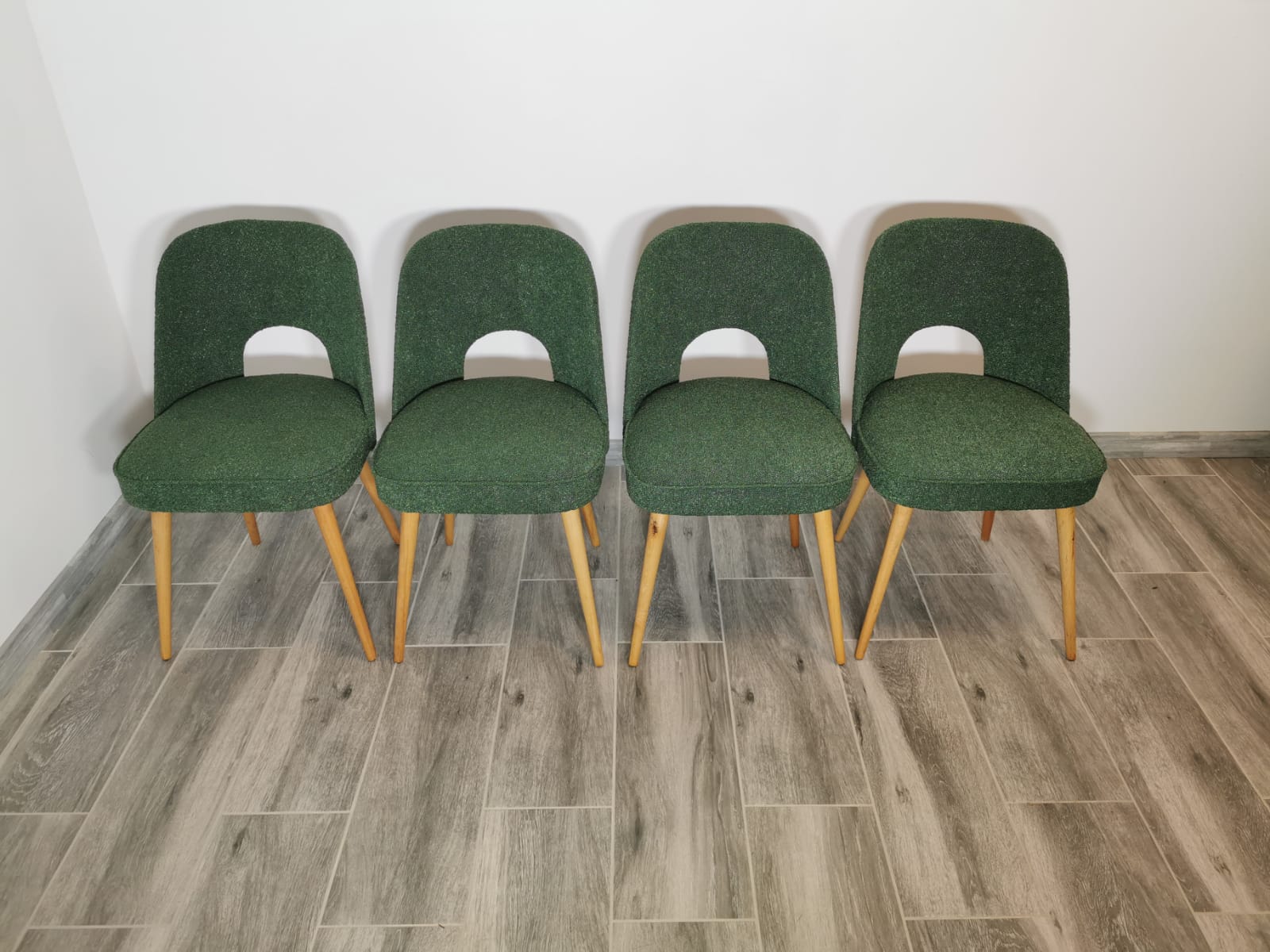 Set of 4 dining chairs by Oswald Haerdtl